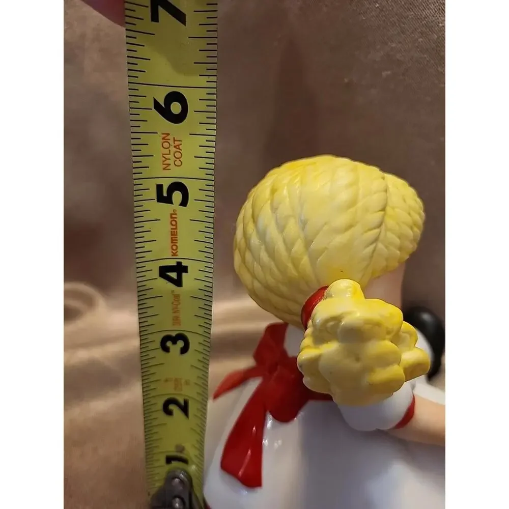 1985 Ebeling Reuss Ceramic Baby Doll Night Light Nursery Bedtime 5